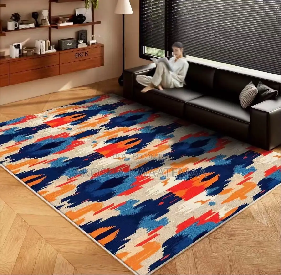 3D Woolen Carpet and Abstract Carpet