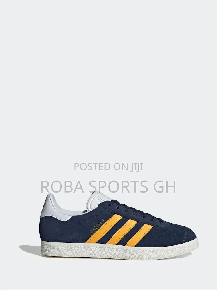 Adidas Gazelle 'Night Indigo Crew Yellow' Trainers