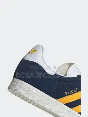 Adidas Gazelle 'Night Indigo Crew Yellow' Trainers