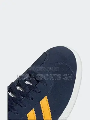 Adidas Gazelle 'Night Indigo Crew Yellow' Trainers
