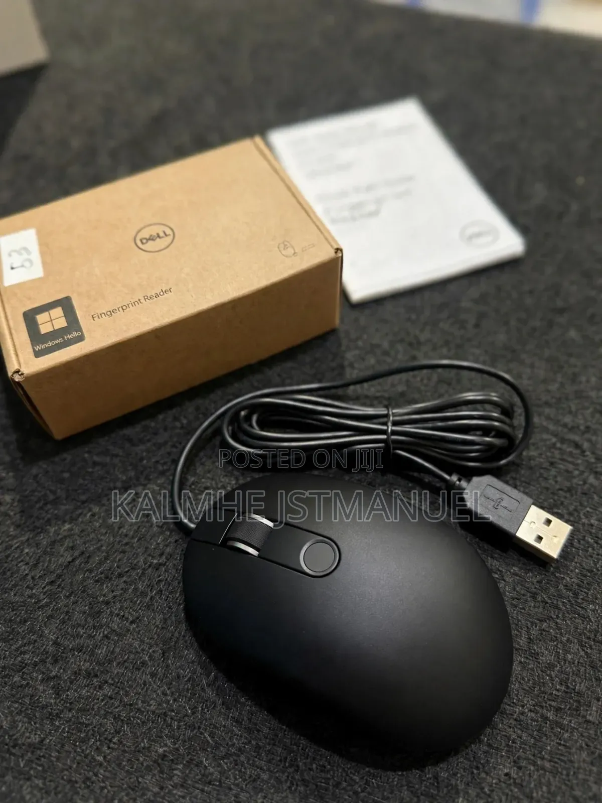 DELL MS 819 Fingerprint Mouse
