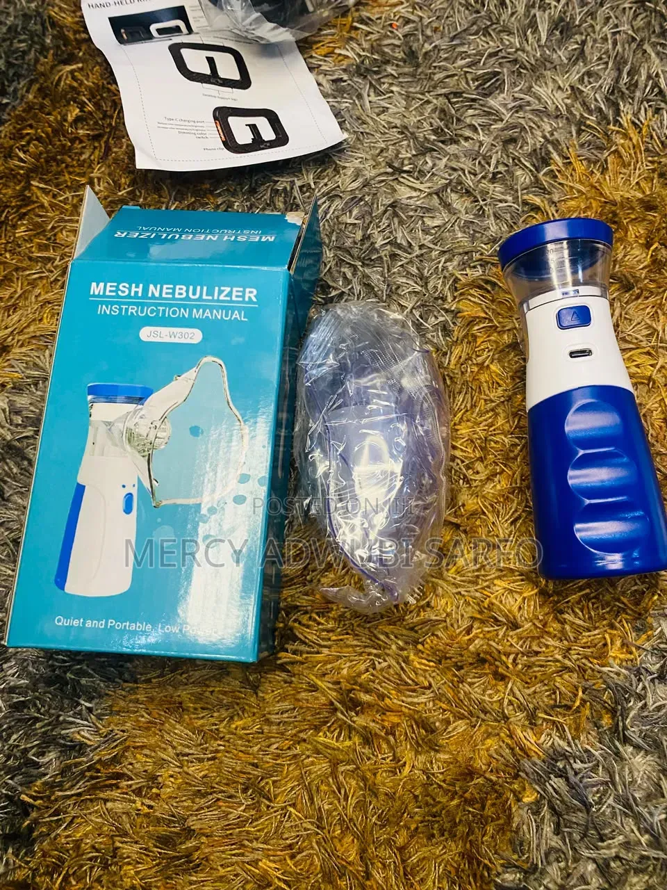 Handheld Portable Fine Atomization Nebulizer Mesh