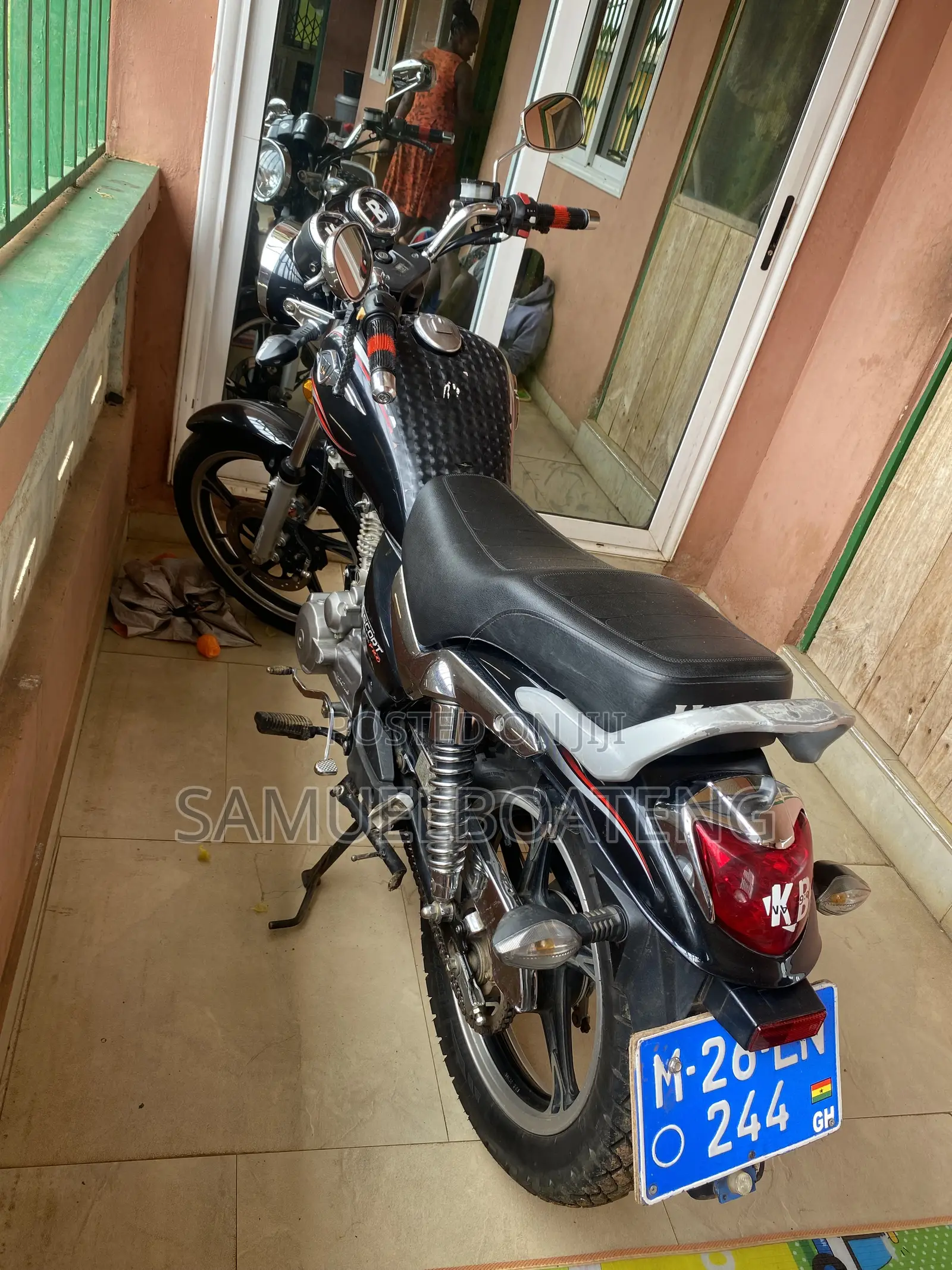 New Haojue TZ125S PRO 2025 Black