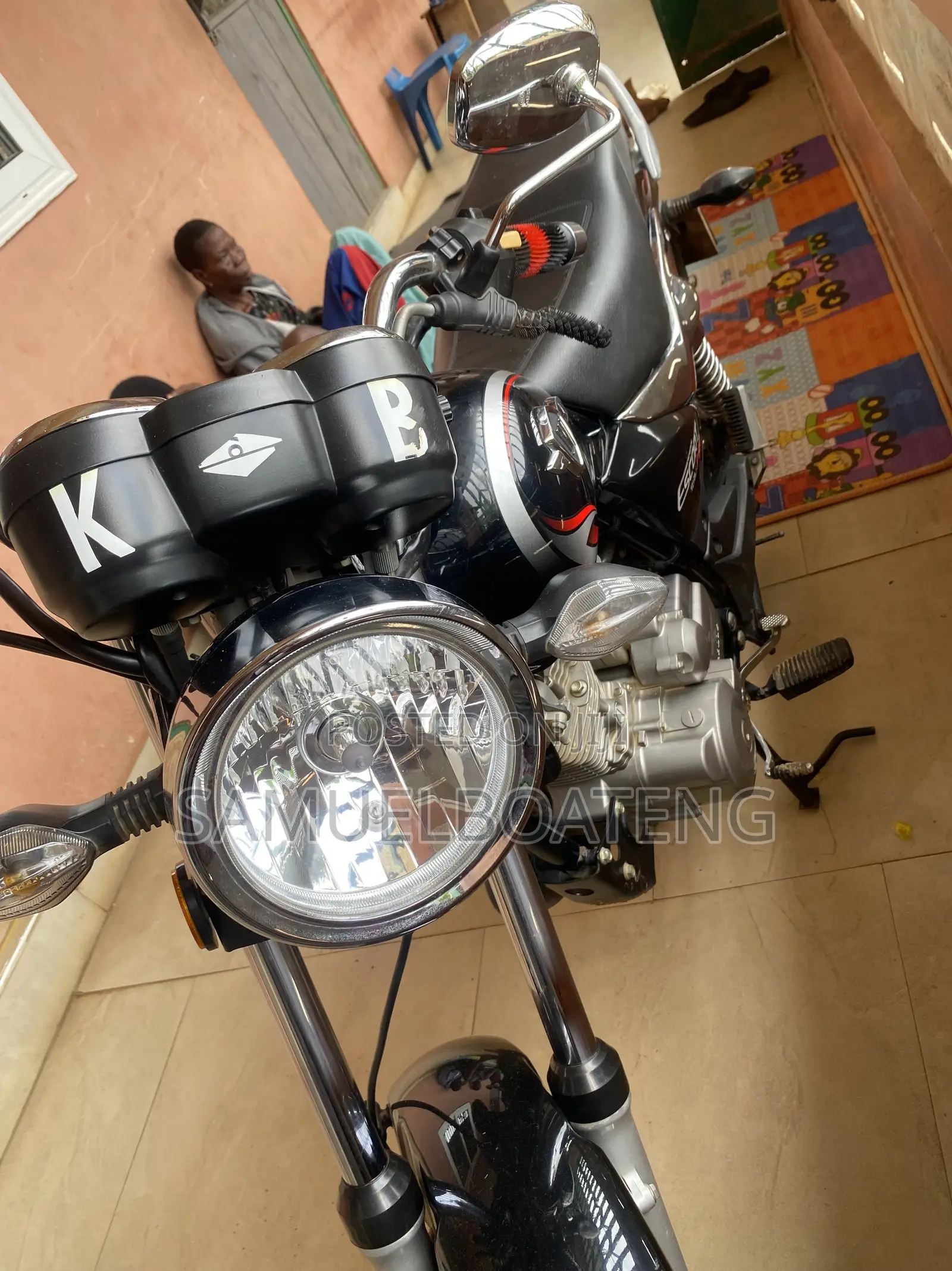 New Haojue TZ125S PRO 2025 Black