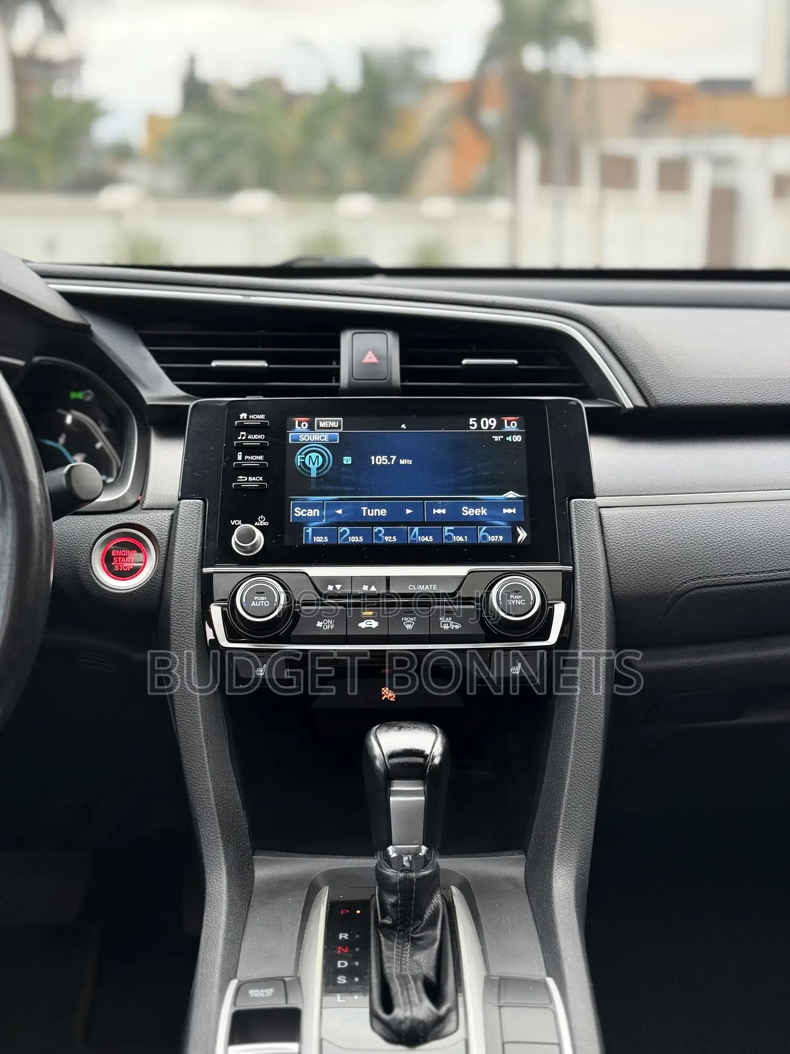 Honda Civic EX Sedan 2020 Gray
