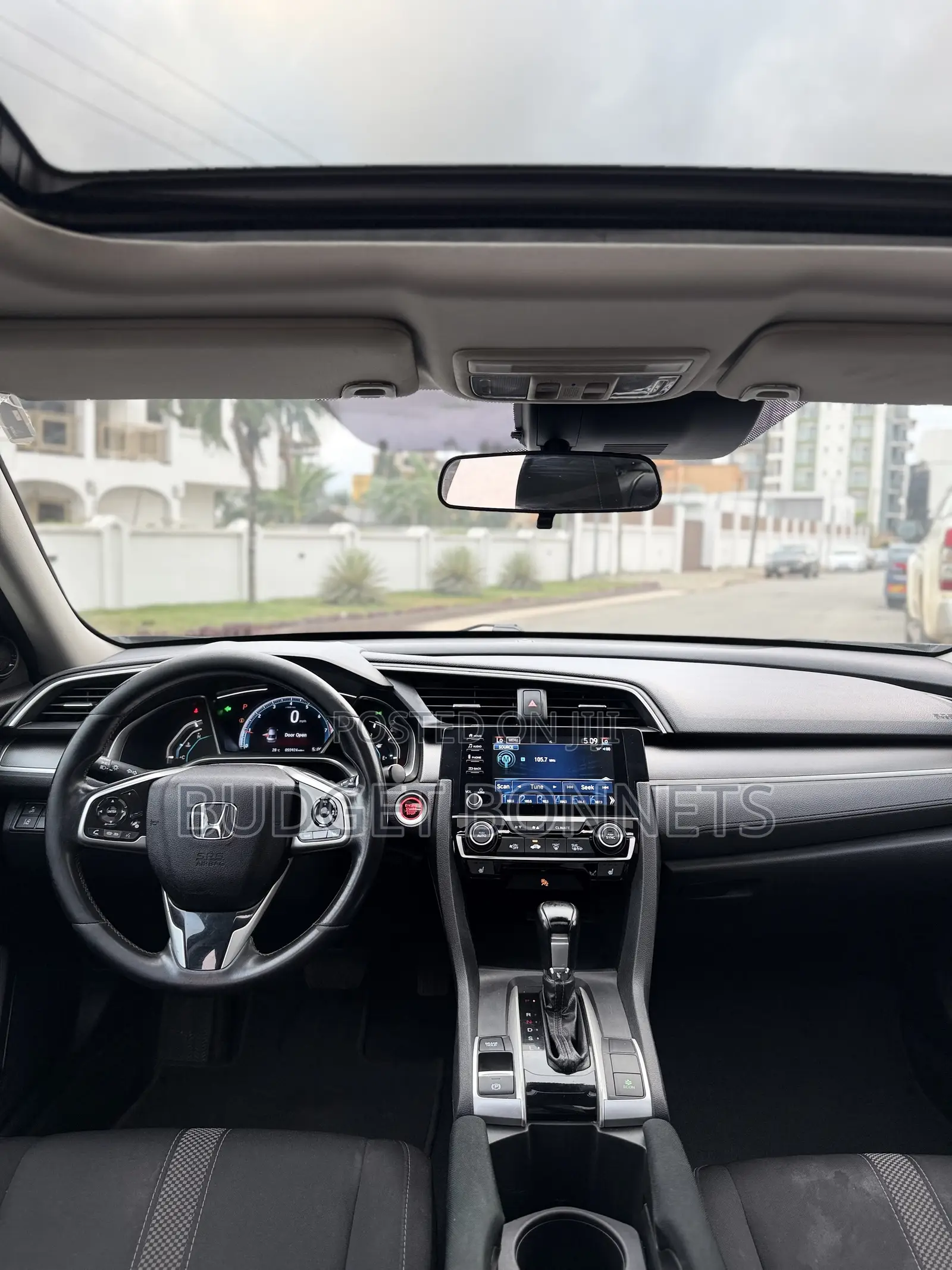 Honda Civic EX Sedan 2020 Gray
