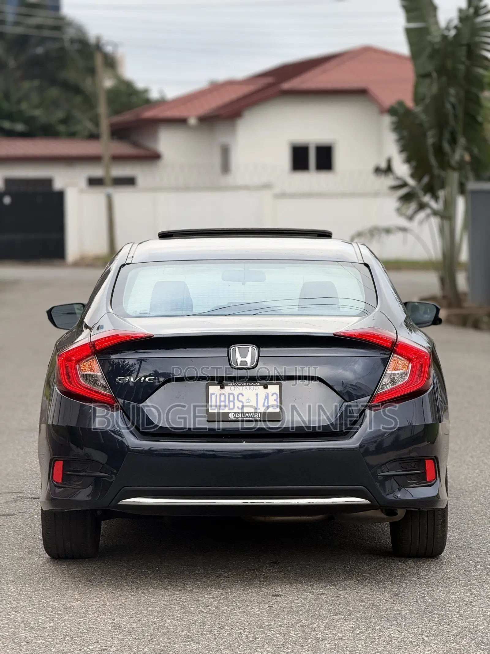 Honda Civic EX Sedan 2020 Gray
