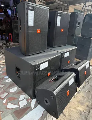 JBL Single Bass, 15inches Half-Range and 12inches Passive Speakers