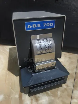 Stromberg ABE 700 Electric Document Perforator Numbering Machine