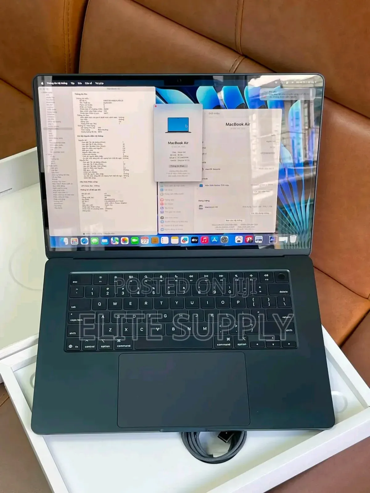 New Laptop Apple MacBook Air 2025 M4 16GB Apple M4 SSD 256GB