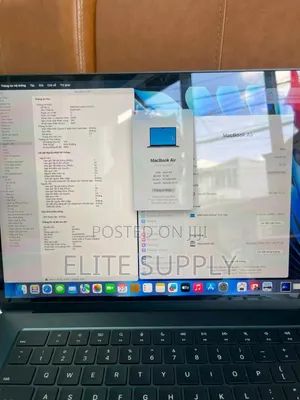 New Laptop Apple MacBook Air 2025 M4 16GB Apple M4 SSD 256GB