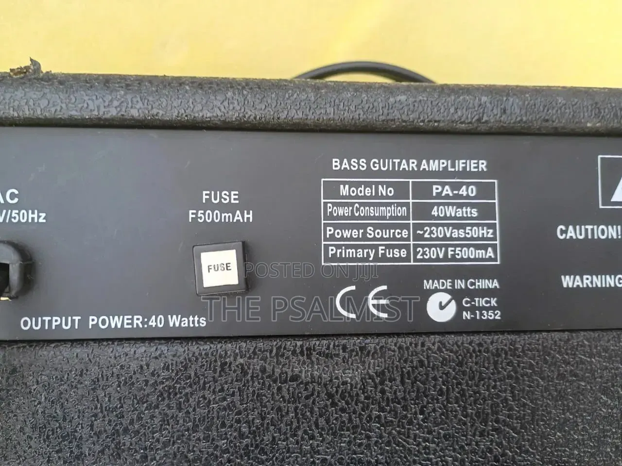 Precision Audio PA 40 Bass