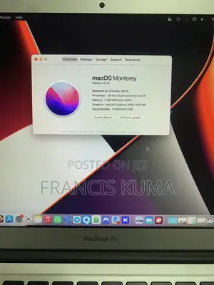 Laptop Apple MacBook Pro 2017 8GB Intel Core i5 SSD 256GB