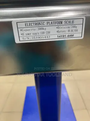 A Platform Scale 300KG
