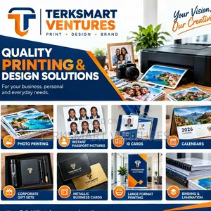 Professional Printing Design Services | Terksmart Ventures