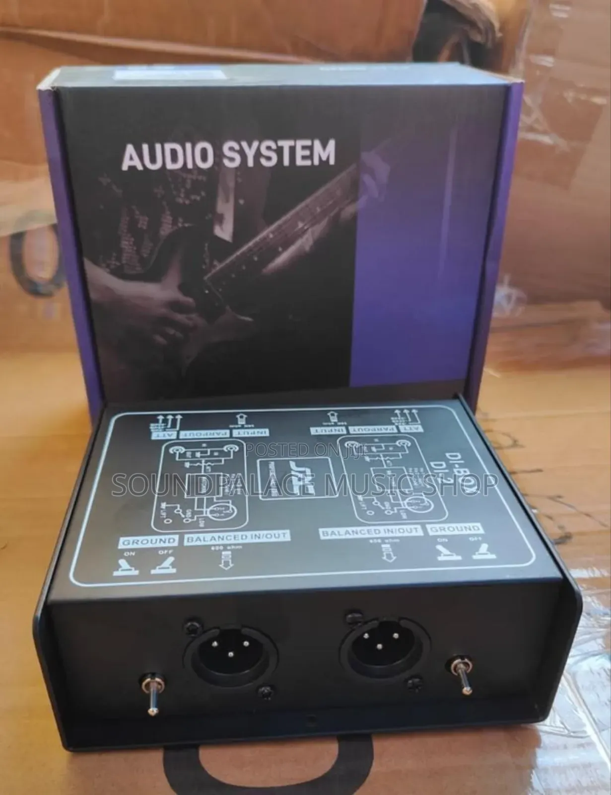 JAC DI-2 Two-Channel Passive Direct Injection (DI) Box