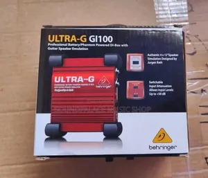 Behringer ULTRA-G GI100 Active Guitar Direct Injection (DI) Box