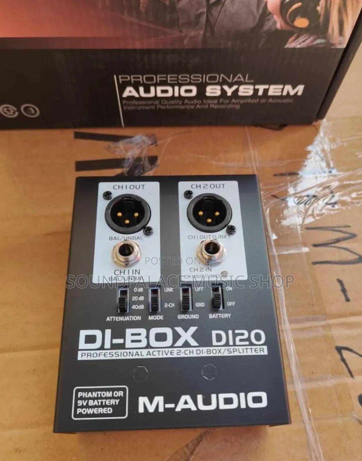 M-Audio DI20 Professional Active 2-Channel DI-Box/Splitter