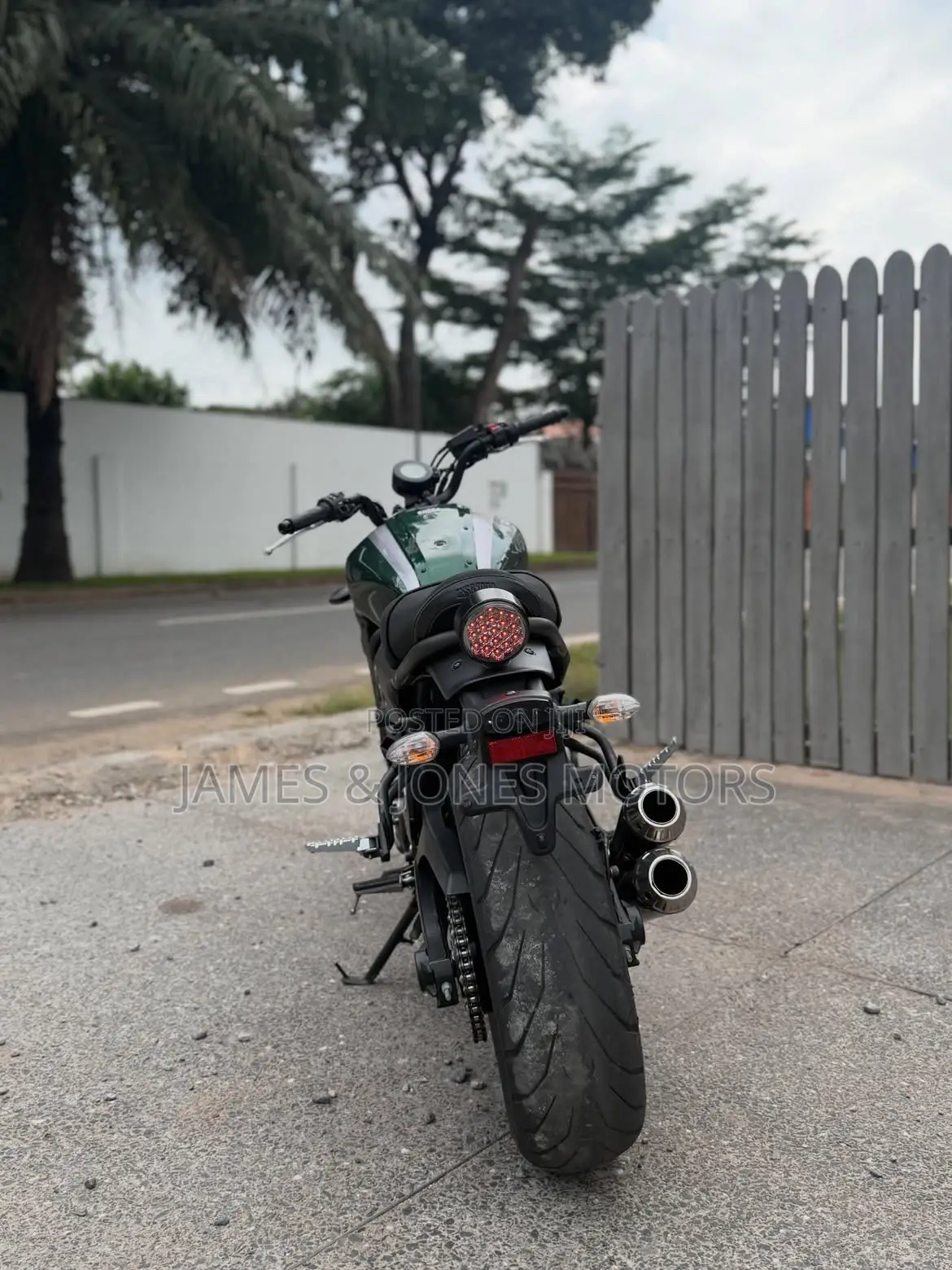 Yamaha XSR700 2022 Green