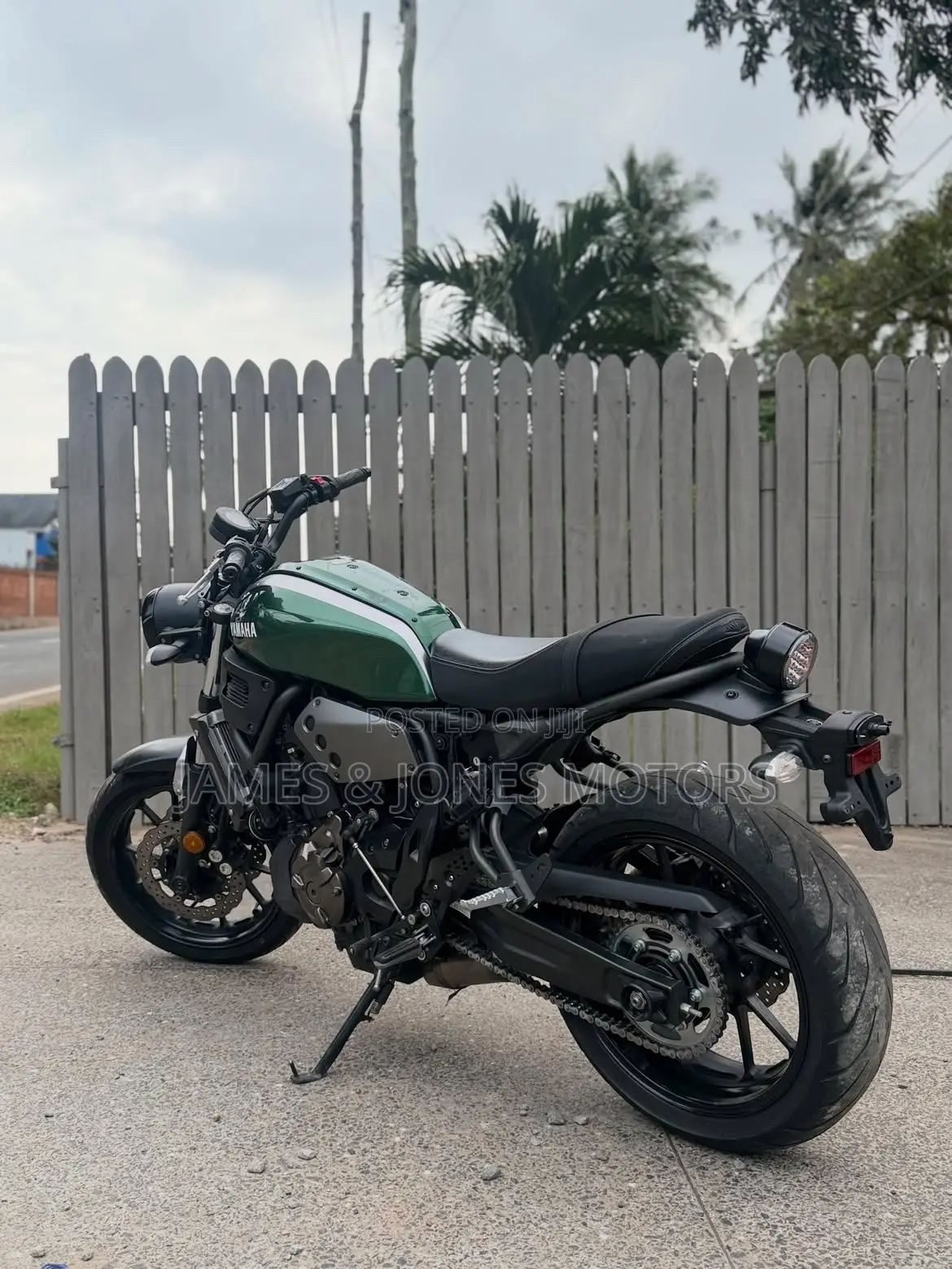 Yamaha XSR700 2022 Green