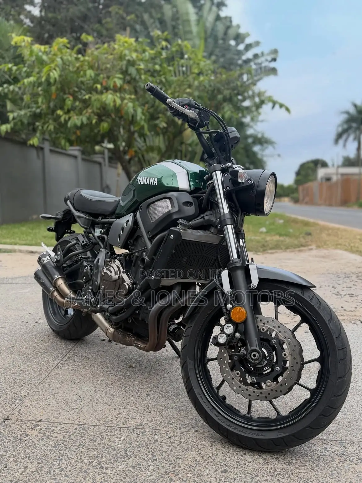 Yamaha XSR700 2022 Green