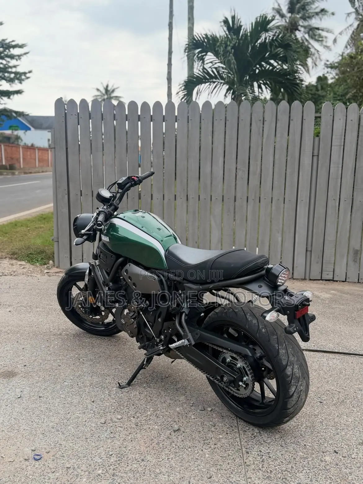 Yamaha XSR700 2022 Green