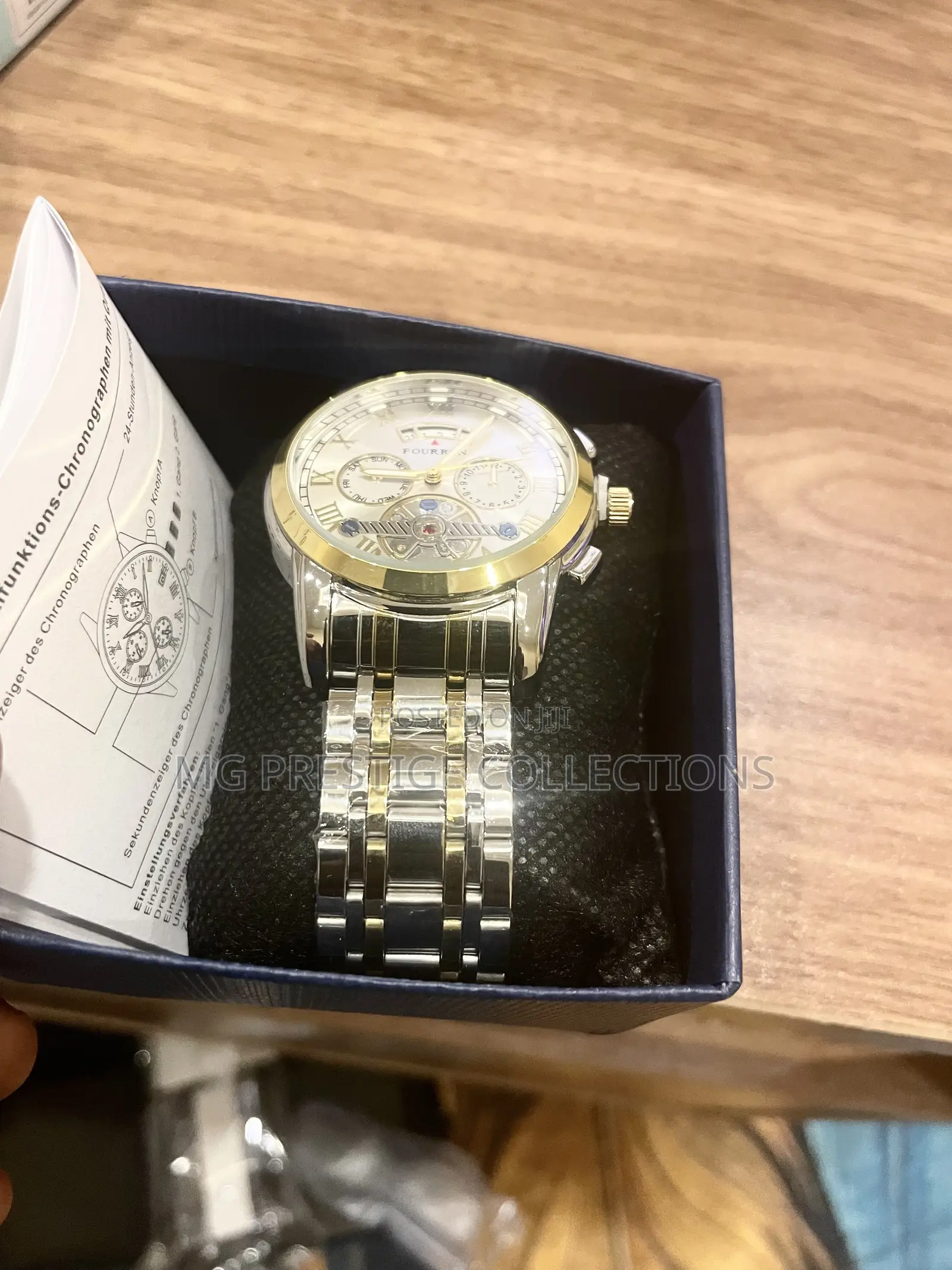 Fourron Men's Luxury Multifunction Quartz Watch