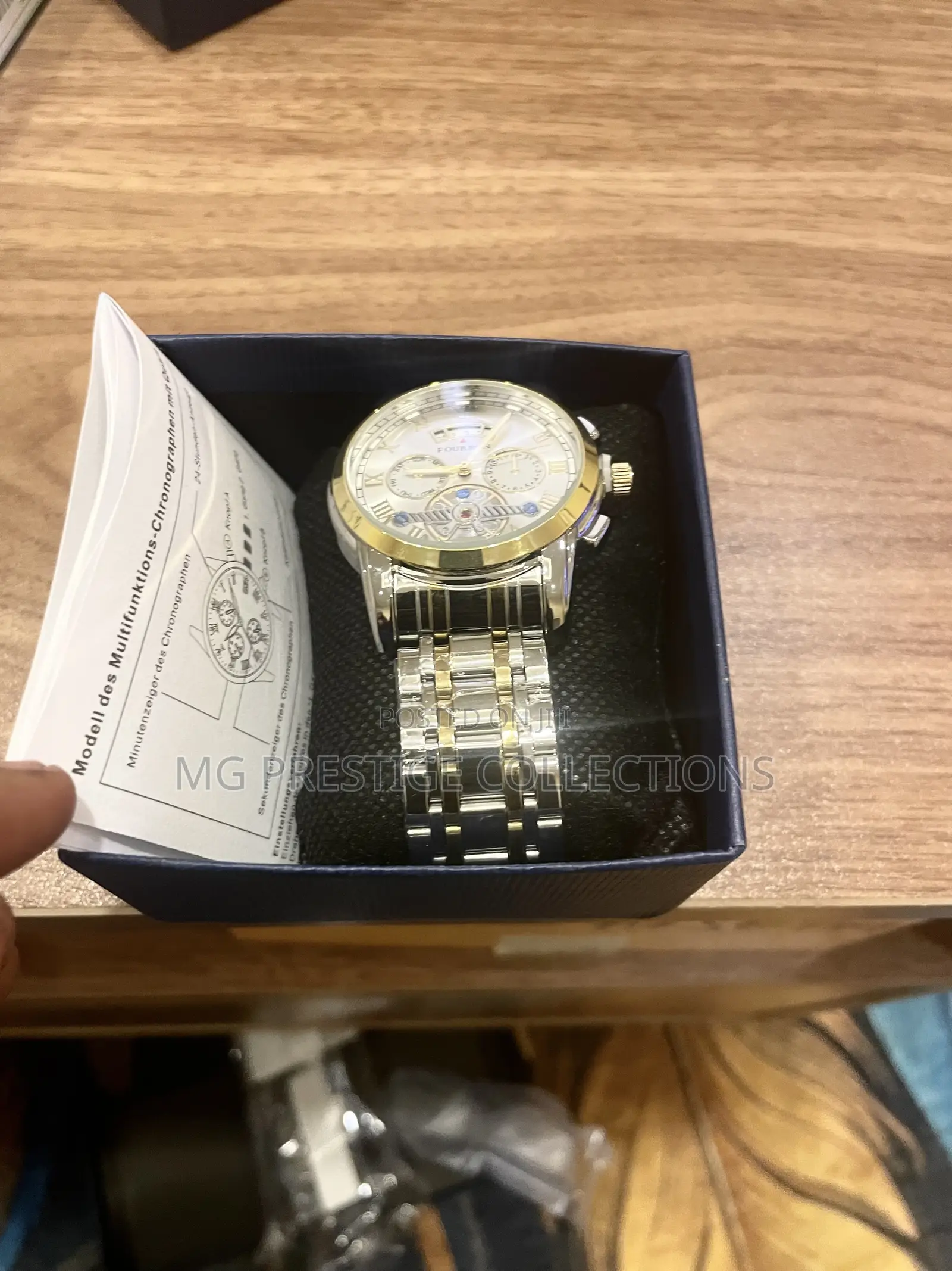 Fourron Men's Luxury Multifunction Quartz Watch
