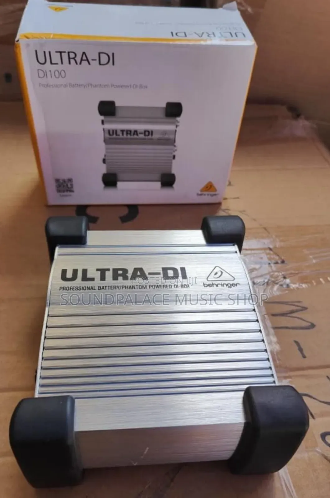 Behringer Ultra-Di DI100 Active Direct Injection (DI) Box
