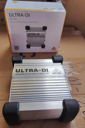 Behringer Ultra-Di DI100 Active Direct Injection (DI) Box