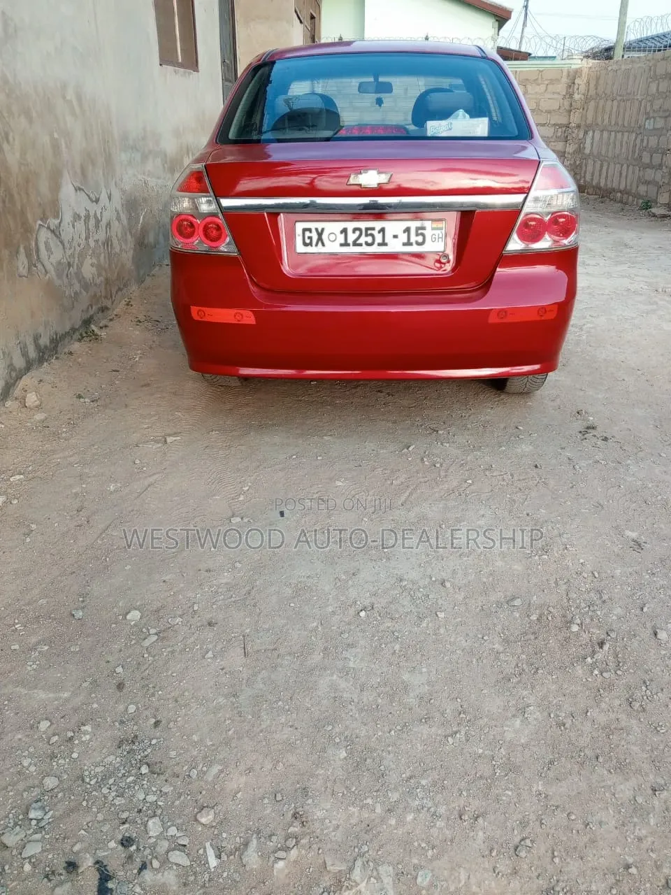 Chevrolet Aveo 1.6 LT Sedan 2005 Red