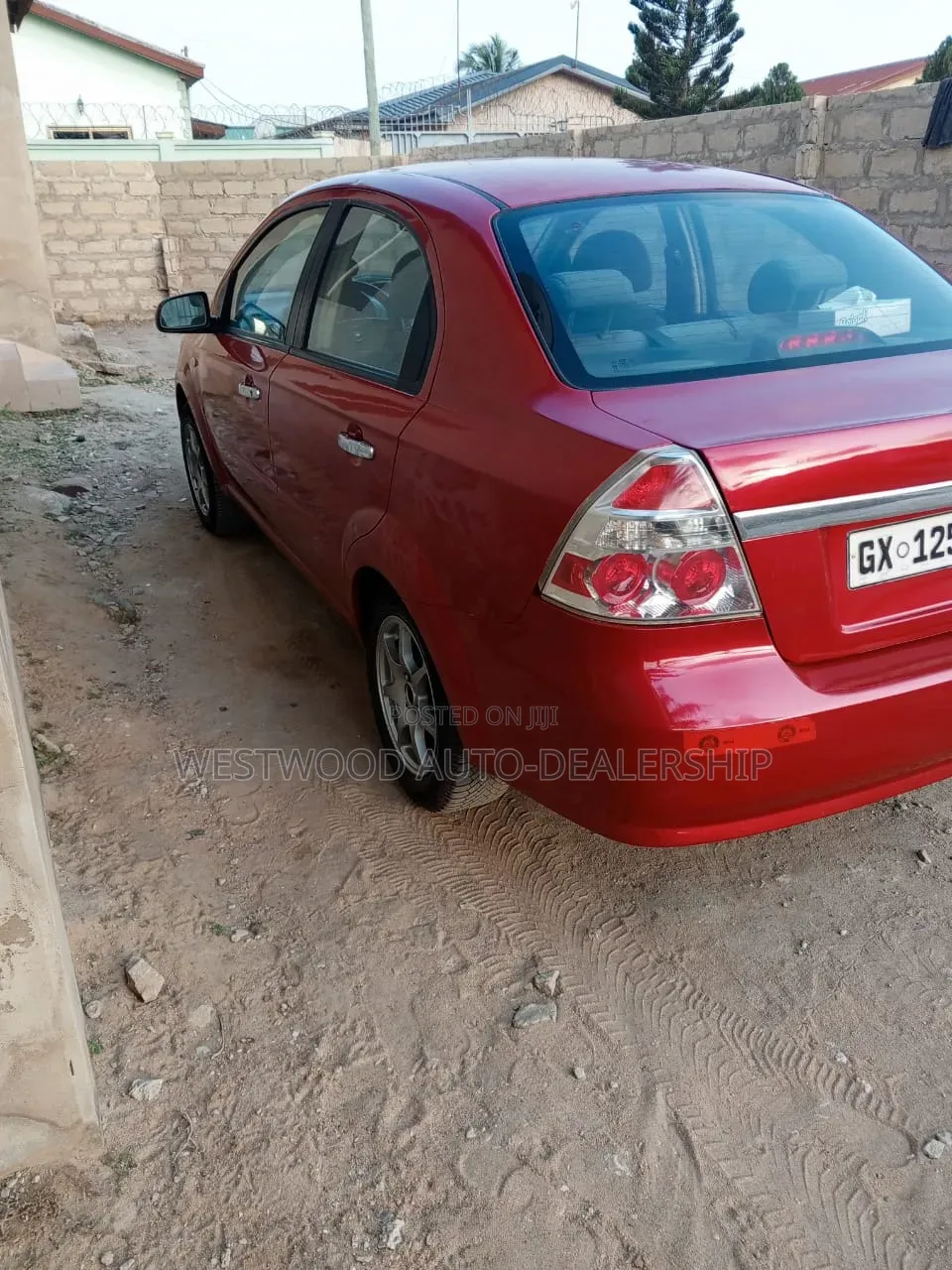 Chevrolet Aveo 1.6 LT Sedan 2005 Red