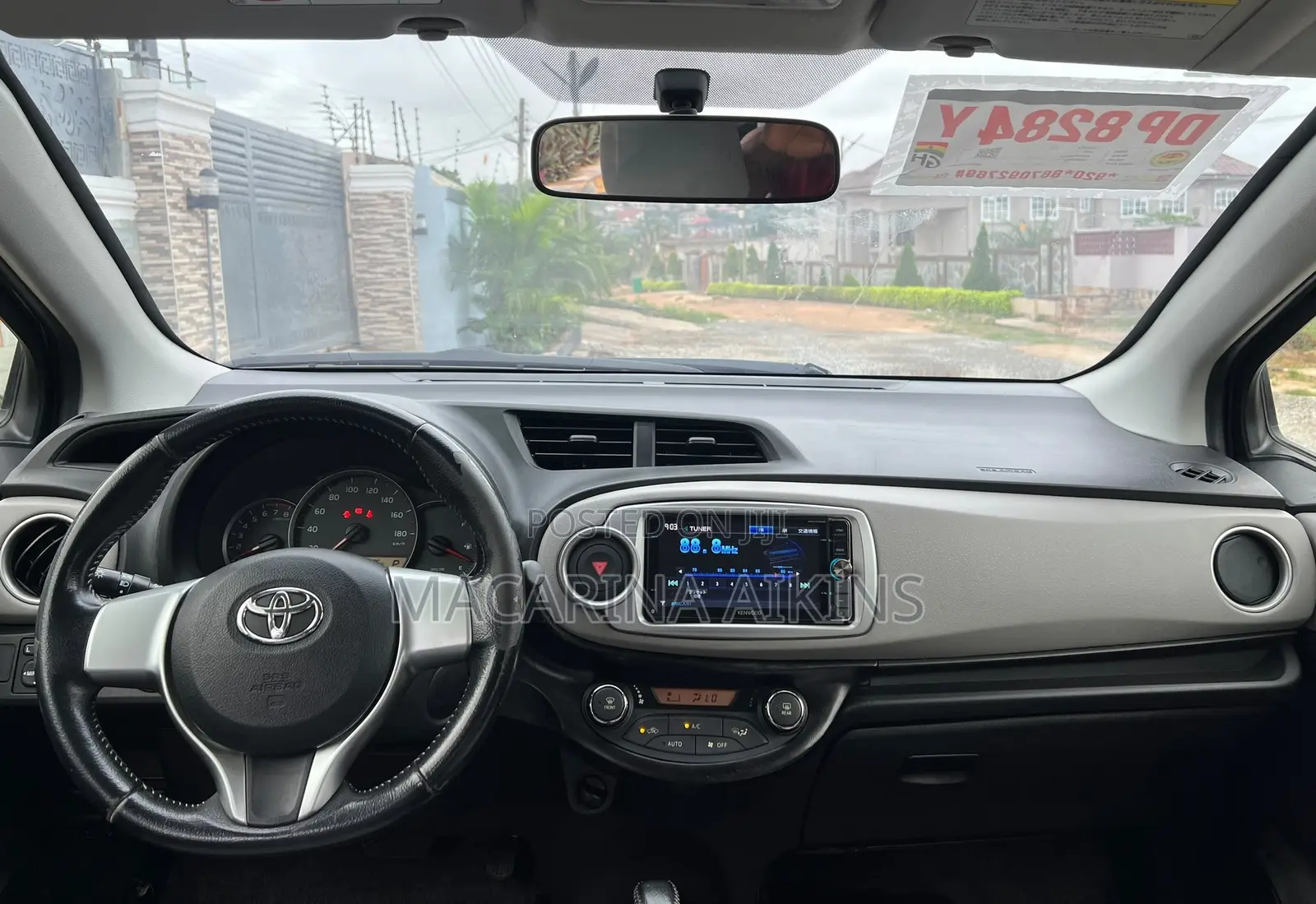 Toyota Vitz 2013 Gray