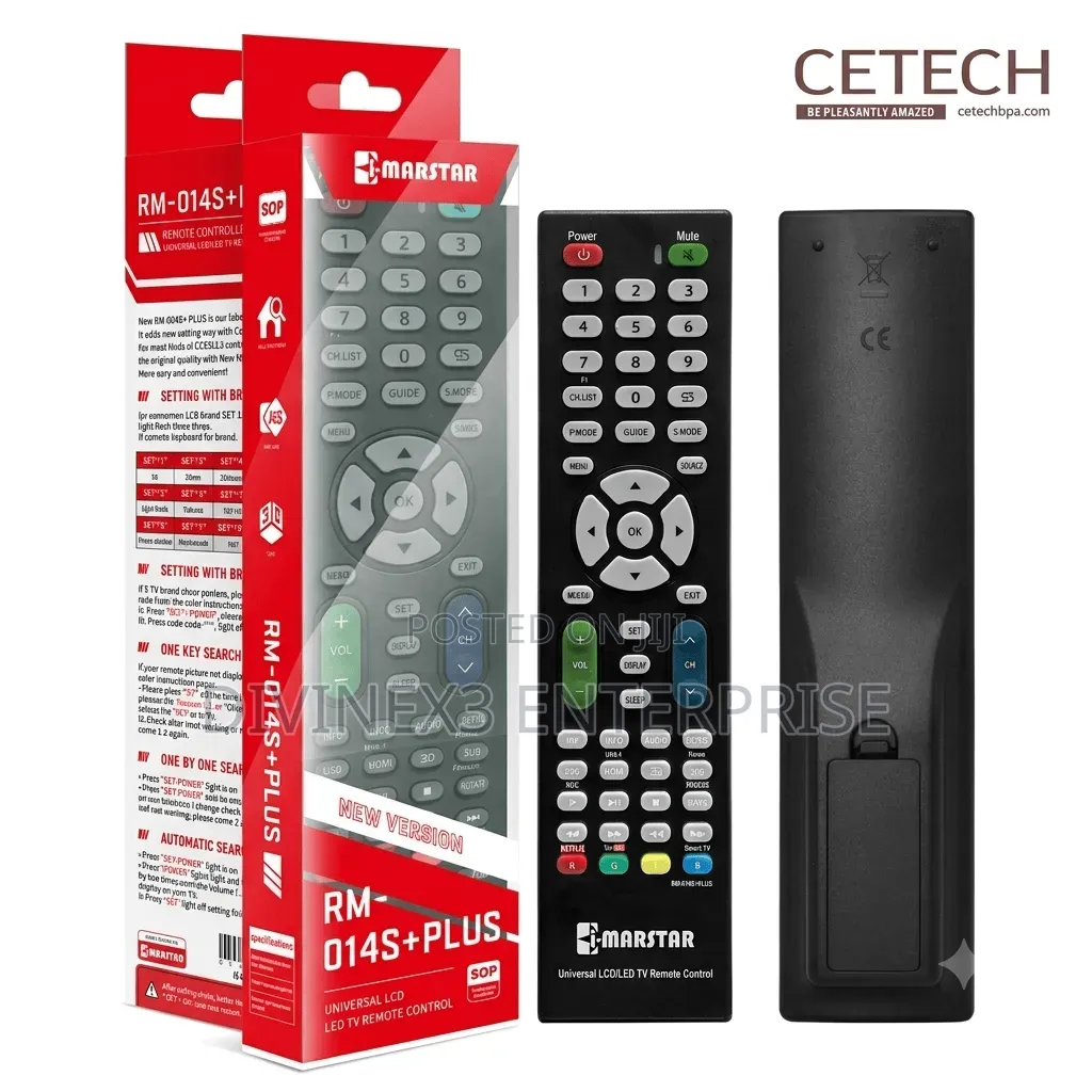 RM-014S+PLUS Universal Replacement Remote Control