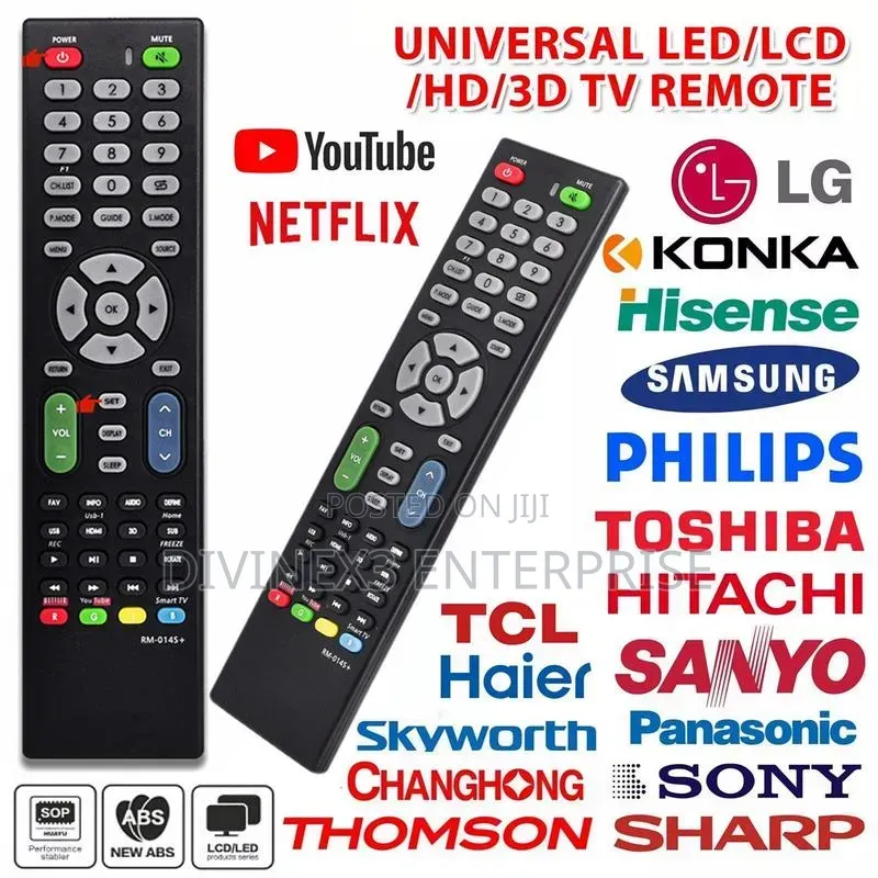 RM-014S+PLUS Universal Replacement Remote Control