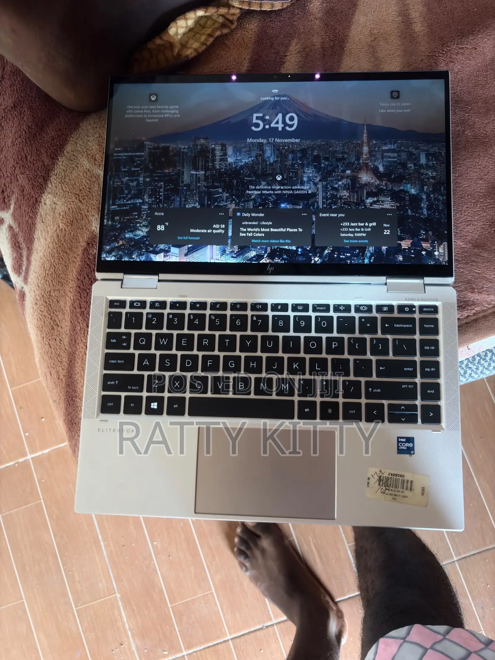 New Laptop HP 16GB Intel Core i7 SSD 512GB
