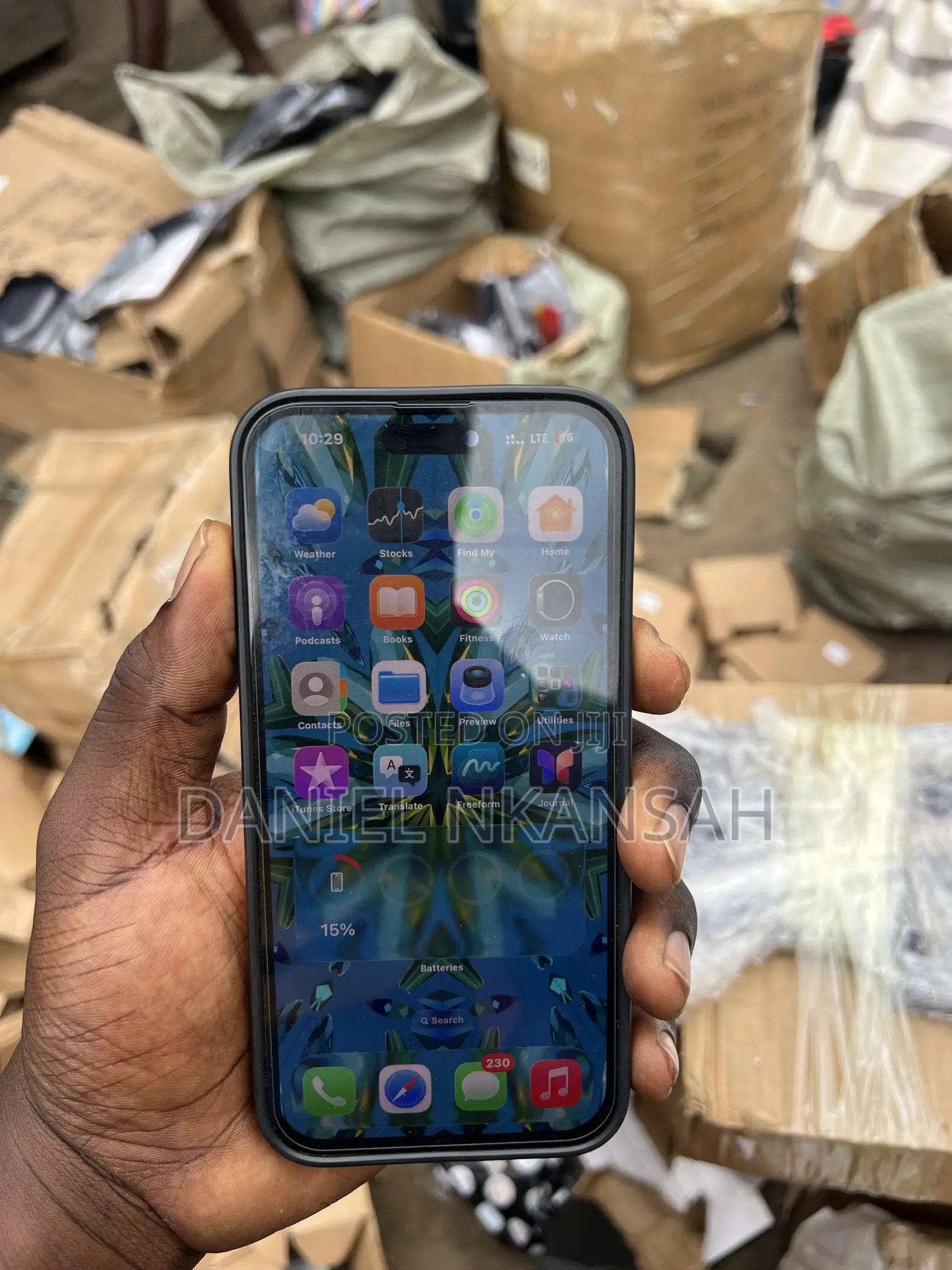 Apple iPhone 15 Plus 128 GB Black
