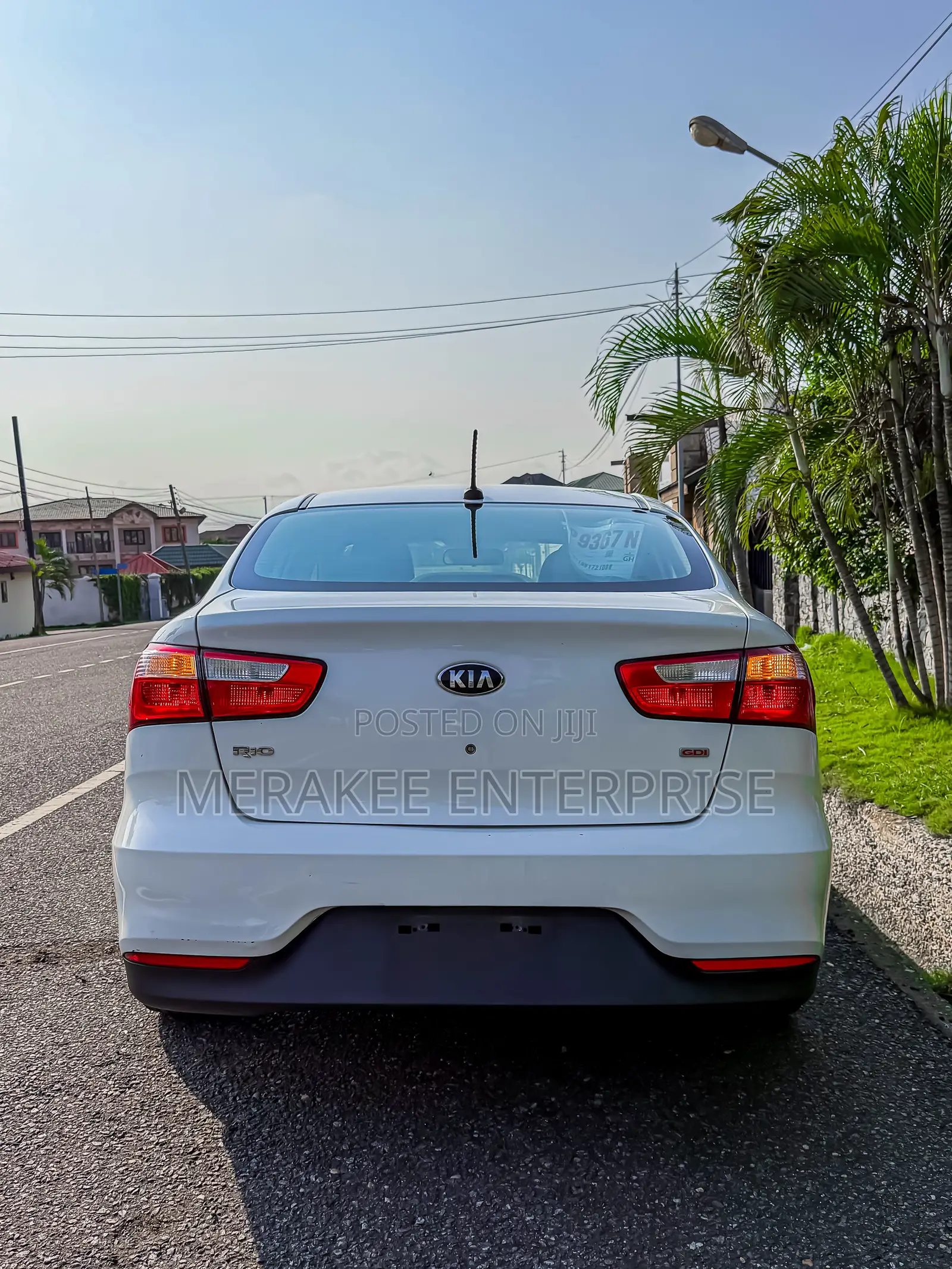 Kia Rio LX 4dr Sedan (1.6L 4cyl 6M) 2017 White