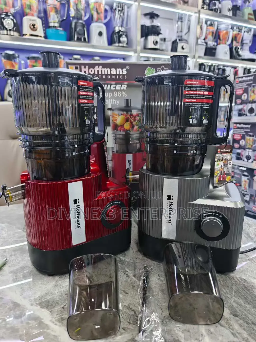 Hoffmans Electronics HM-642 400W Slow Juicer