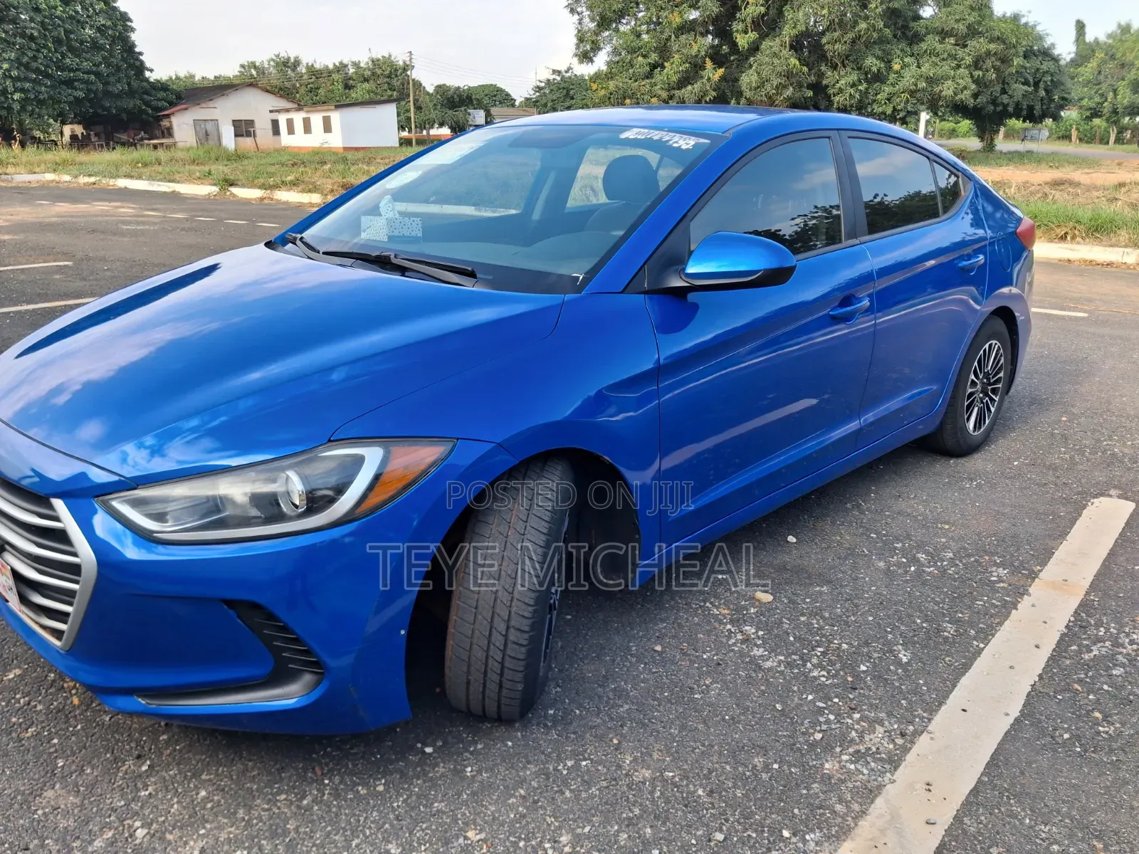 Hyundai Elantra 2017 Blue