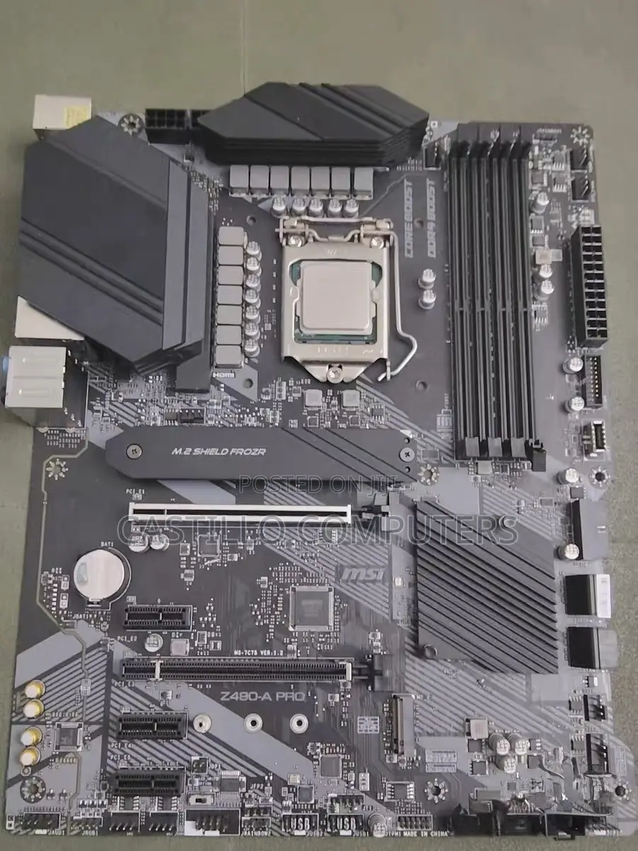Msi Z490 + I5 10600kf