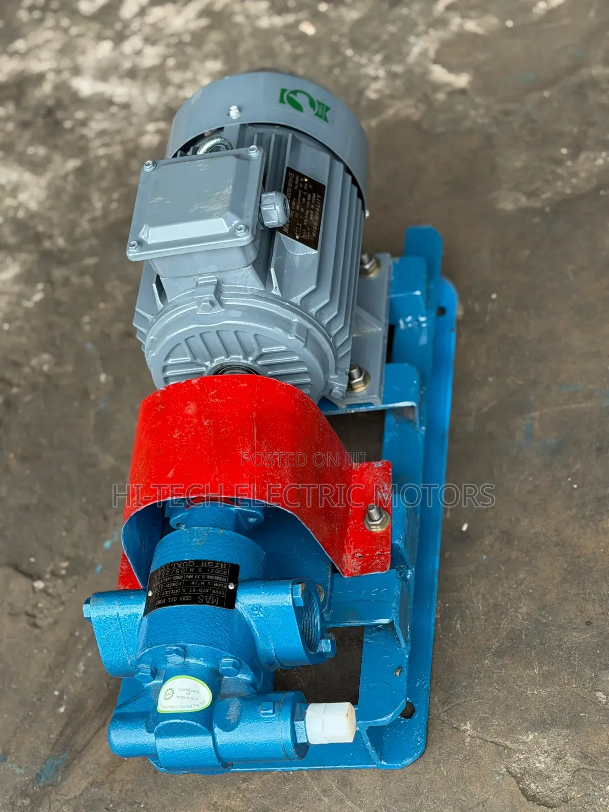 1 1⁄2′′ KCB Gear Oil Pump – Diesel, Fuel Oil, Hydraulic Transfer