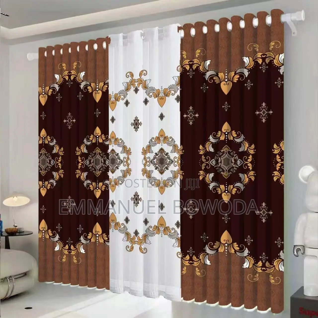 3in1 Curtains Plus Sun Block