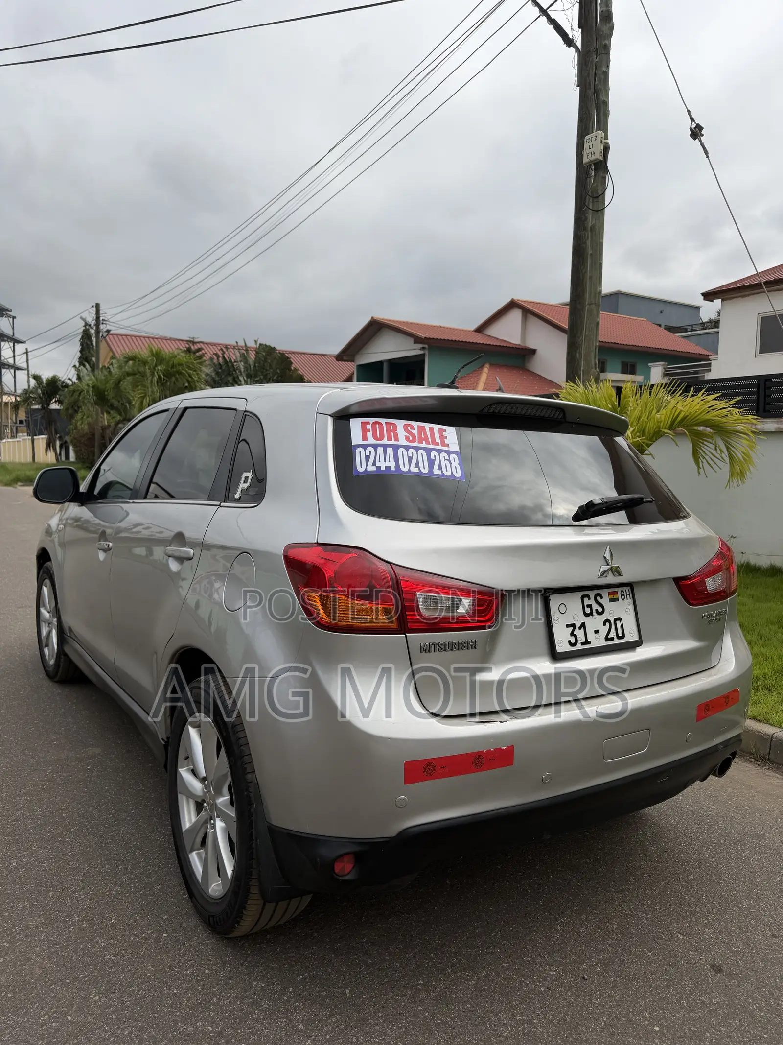 Mitsubishi Outlander Sport SE 2015 Silver