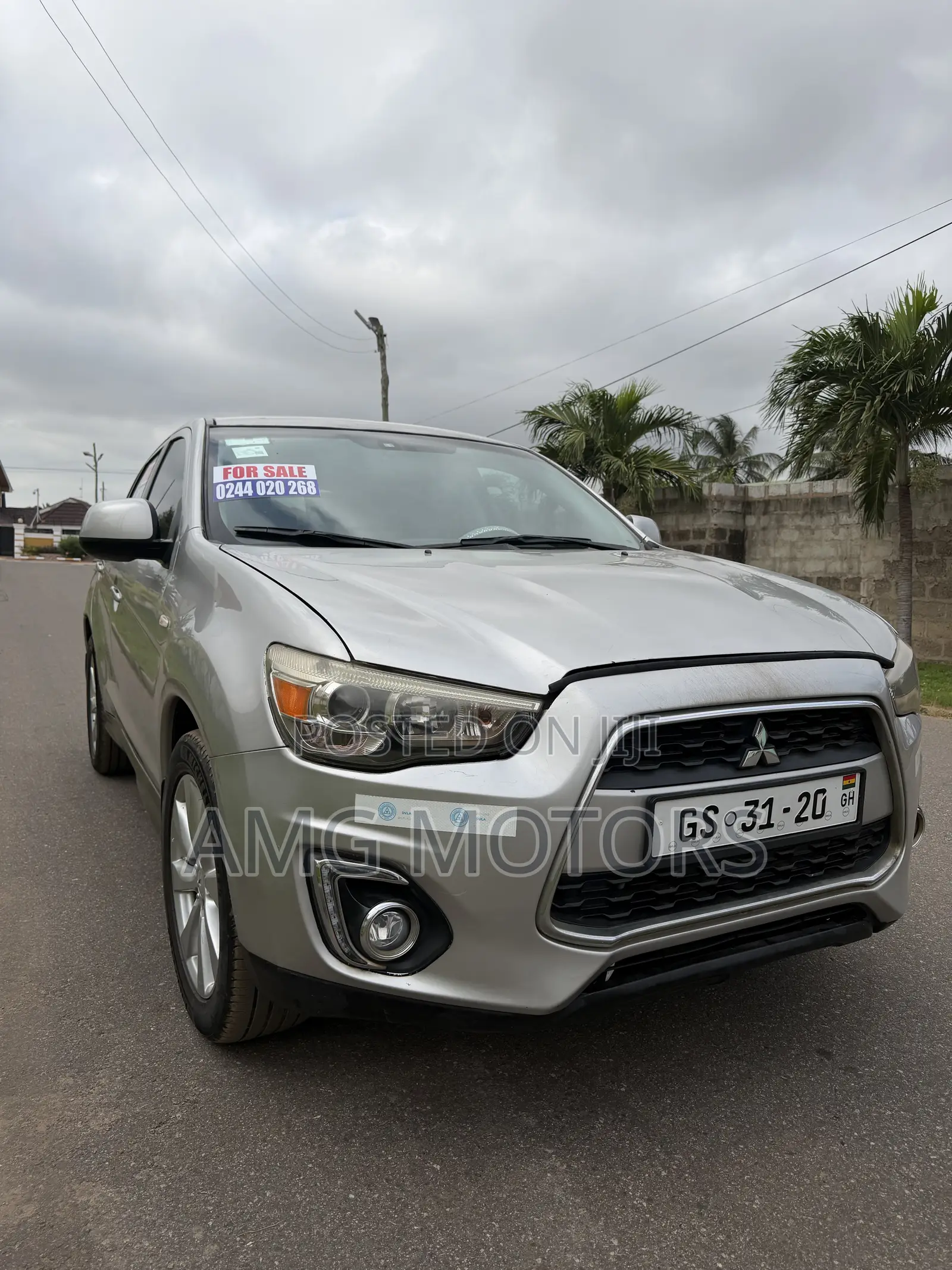 Mitsubishi Outlander Sport SE 2015 Silver