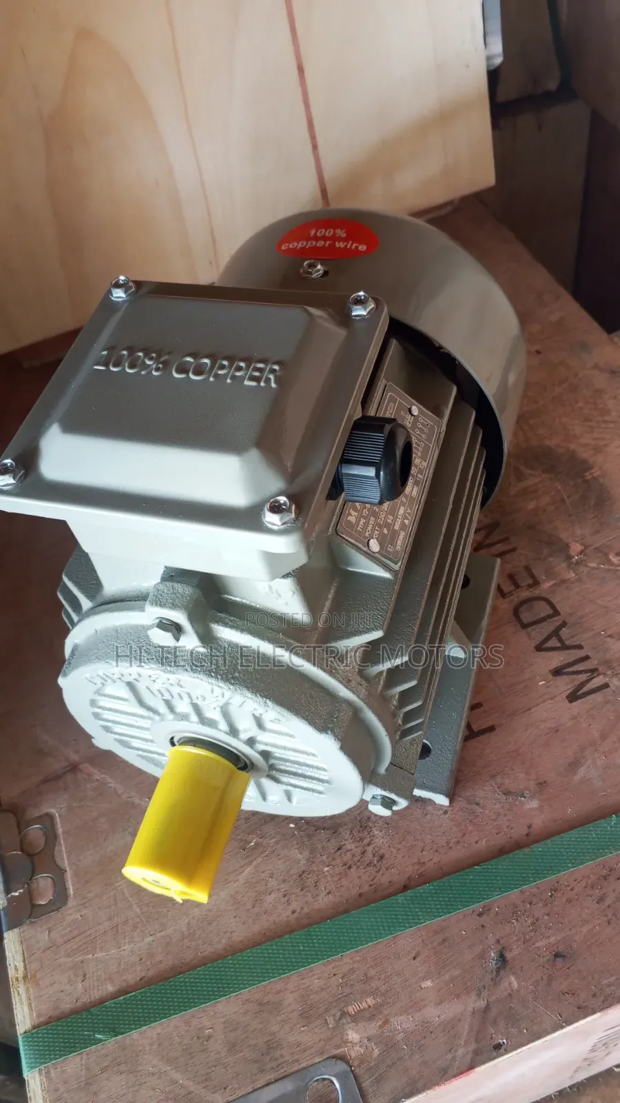 2hp/1.5kw Three Phase High Speed Electric Motor