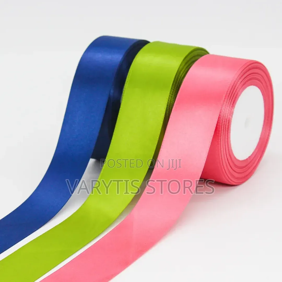 Satin Ribbons 4cm*25Yards/ 5 Rolls Per Pack