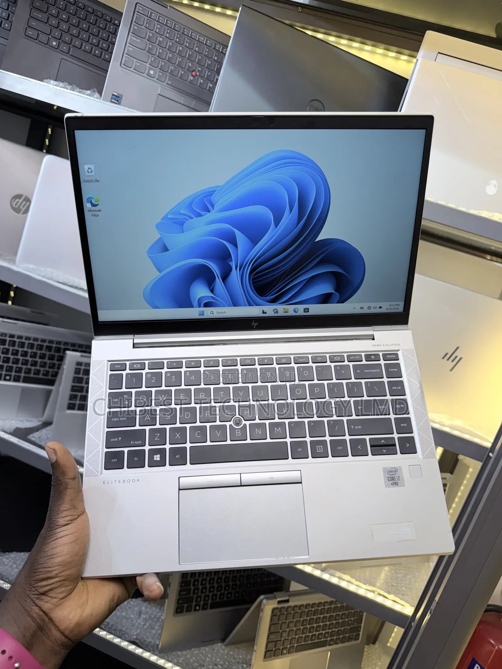 Laptop HP EliteBook 840 G7 8GB Intel Core i7 SSD 256GB