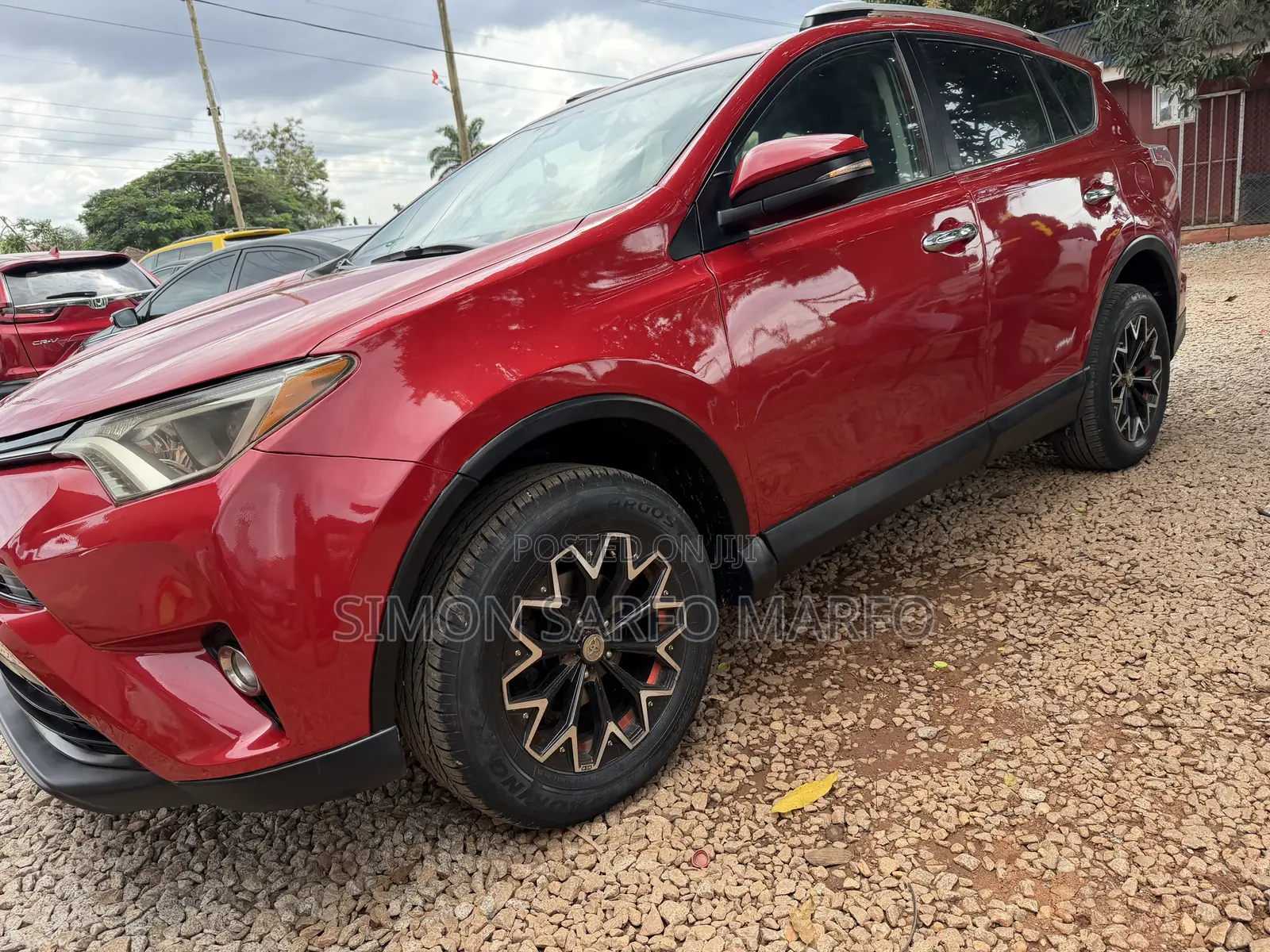 Toyota RAV4 LE AWD (2.5L 4cyl 6A) 2016 Red