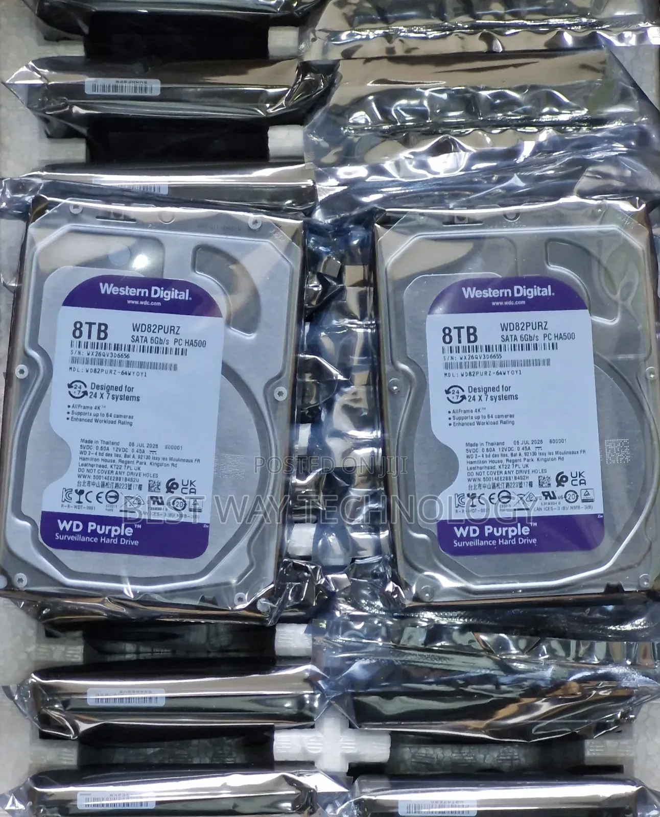 8tb Hard Drive WD Purple